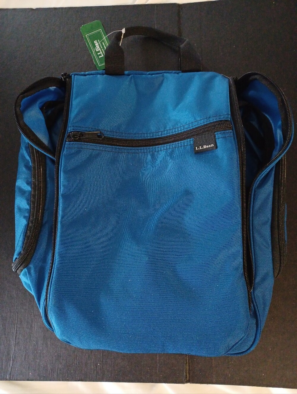 LL BEAN Personal Organizer Toiletry Bag Large Nautical Blue Travel NEW NWT